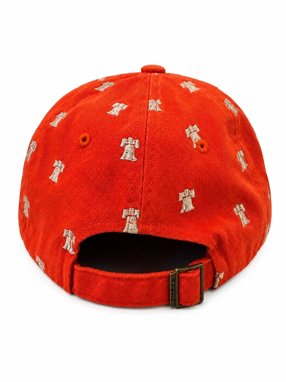 Zephyr Women’s Philadelphia Flyers Allover Liberty Bell Hat Cap Orange NHL